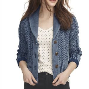 ll bean shawl cardigan